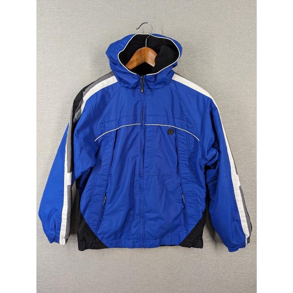 Protection System Boys Coat Size Large 14/16 Blue -T0124